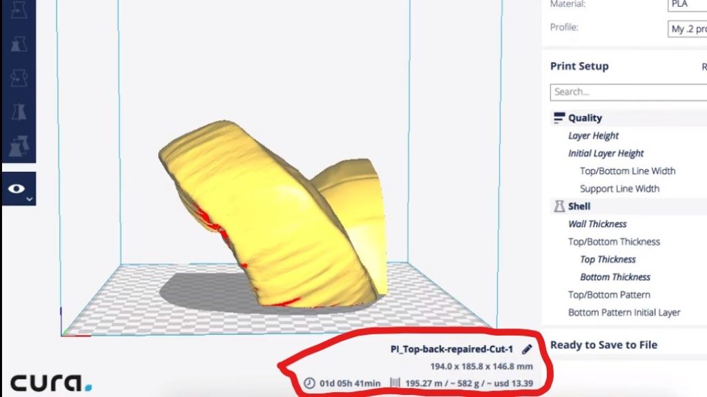 Groot Voorstel operatie How long does 1 kg of 3D printer filament last? – 3D Solved