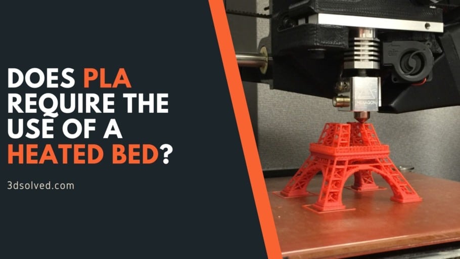 Souvenir Mindre end bestille Does PLA require the use of a Heated Bed? – 3D Solved