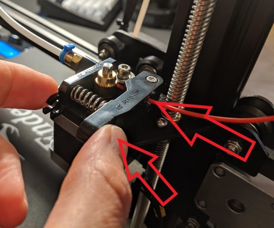 Arrowhead torsdag Monetære Ender 3 Filament changing guide (With pictures)! – 3D Solved