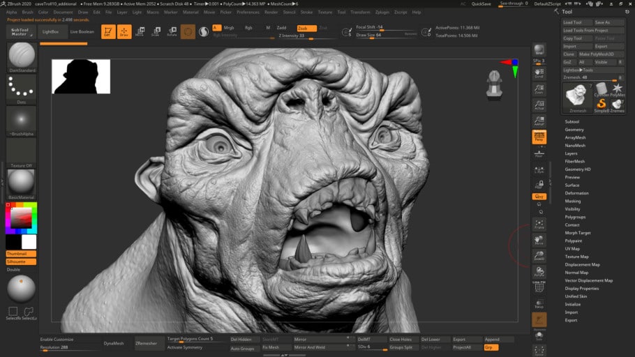 zbrush export for 3d printing
