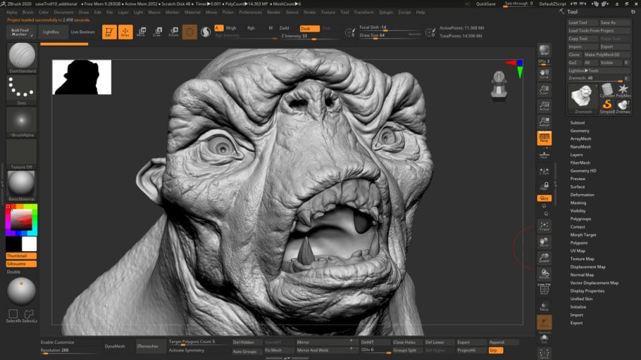 where is 3d print exporter in zbrush