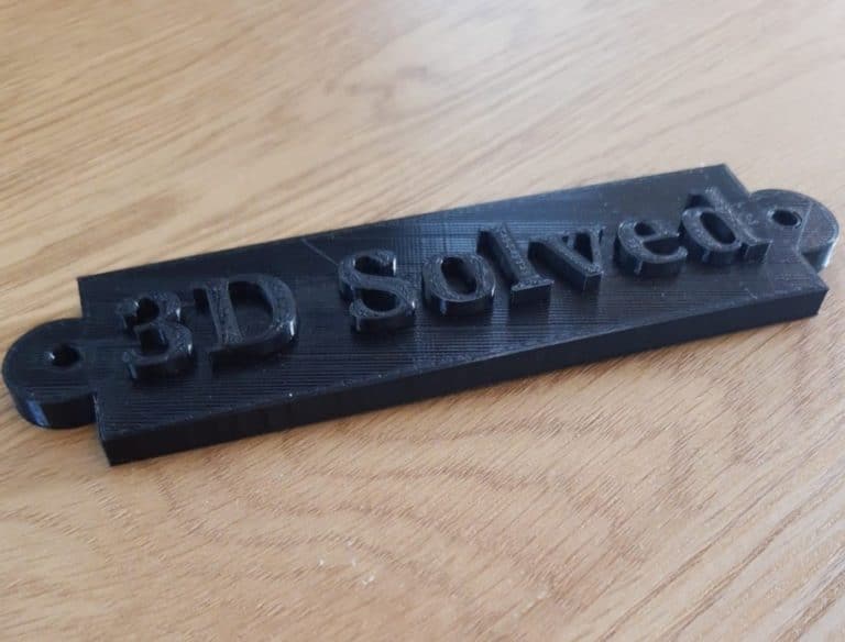 How To 3D Print Text: Step-by-step Guide With Images! – 3D Solved